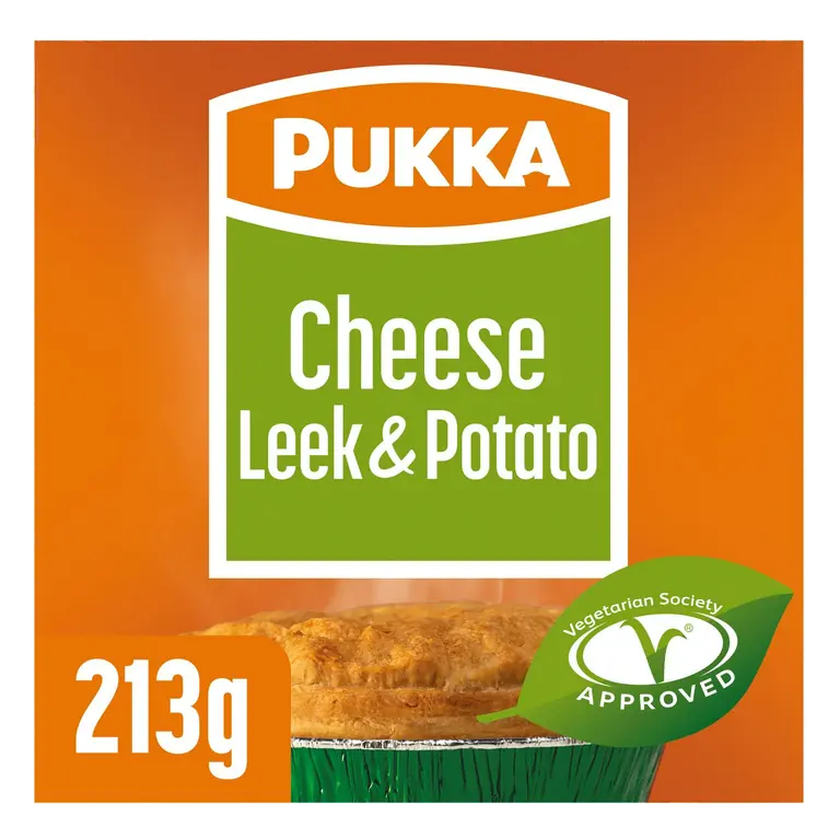 Pies Veggie Leek & Potato Pie 213g