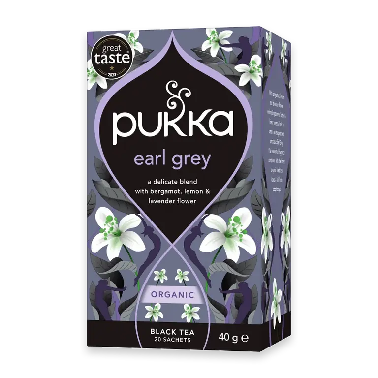 Te Svart Gorgeous earl grey Ekologisk 20-p 40g