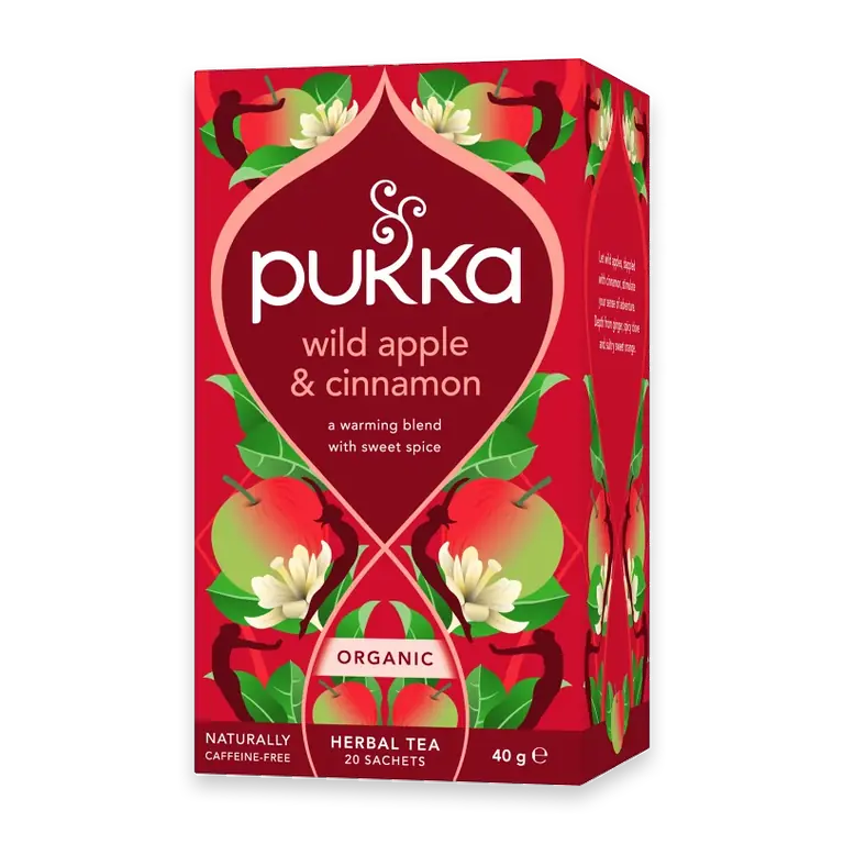 Te Wild Apple & cinnamon Ekologisk 20-p