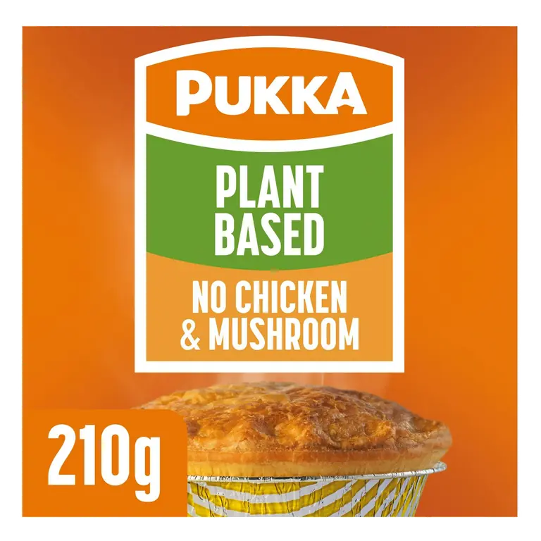 Vegan Chicken & Mushroom Pie 210g