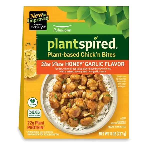 Plantspired Plant-Based Honey Garlic Flavor Chick'n Bites