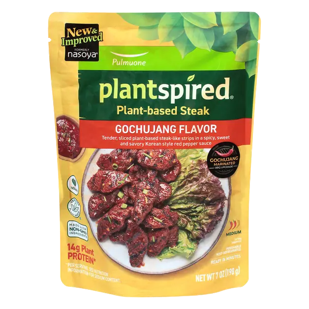 Plantspired Plant-Based Vegan Gochujang Flavor Steak Strips