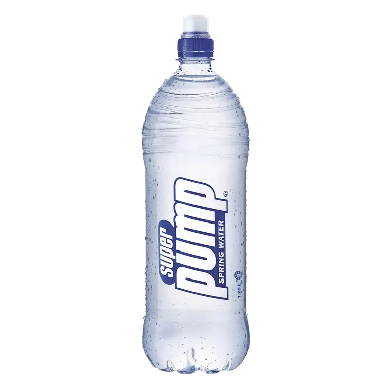 Pump Spring Water Bottle