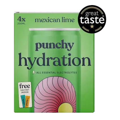 Hydration Lightly Sparkling Mexican Lime Cans