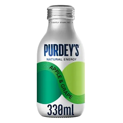 Natural Energy Apple & Grape 330ml Bottle