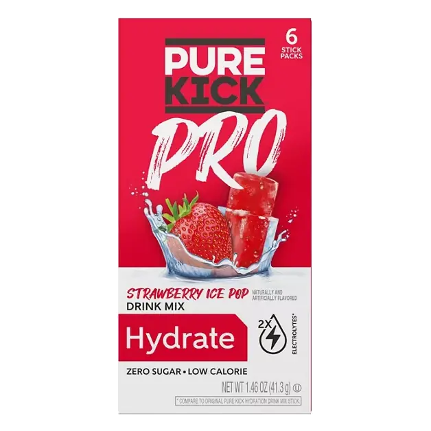 Pro Hydrate Strawberry Ice Pop Drink Mix