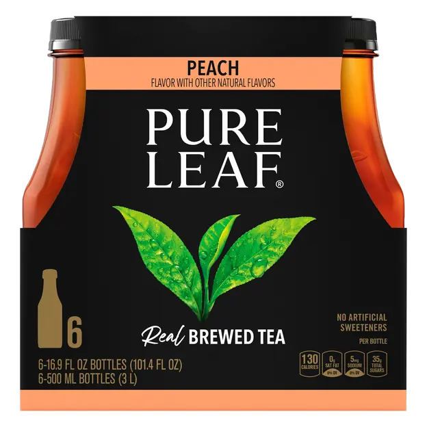 Brewed Peach Iced Tea - 6 pk