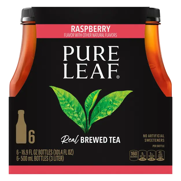 Brewed Raspberry Iced Tea - 6 pk