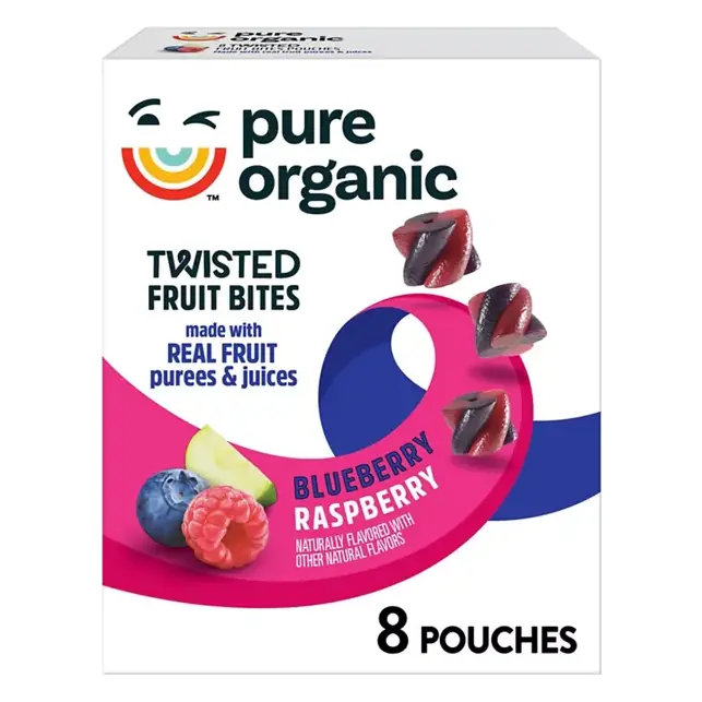Fruit Bites, Blueberry Raspberry, Twisted