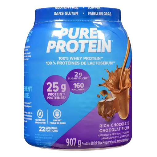 100% Whey Protein Powder Rich Chocolate 907 g