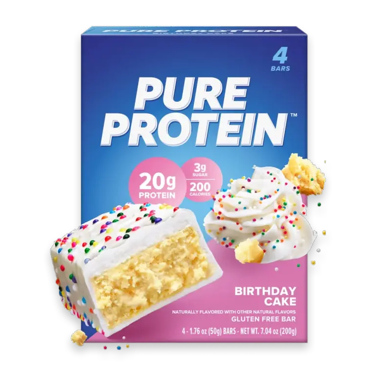 Birthday Cake Protein Bars