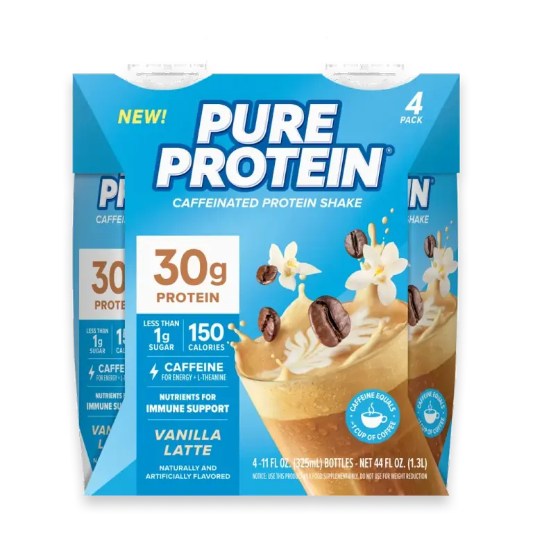 Caffeinated Protein Shake - Vanilla Latte