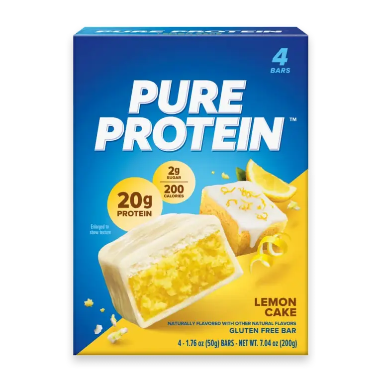 Lemon Cake Protein Bars