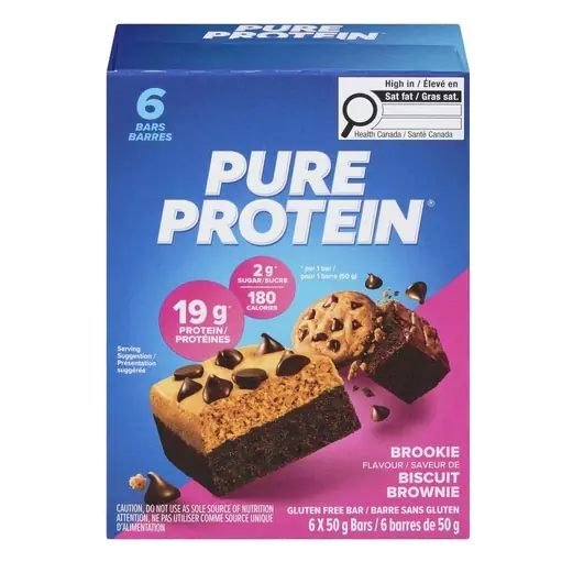 Gluten-Free Bar Brookie Biscuit Brownie 6 x 50 g