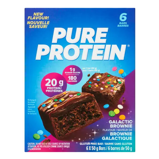 Gluten-Free Energy Bar Galactic Brownie 6 x 50 g