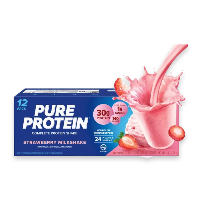 Rich Strawberry Complete Protein Shake