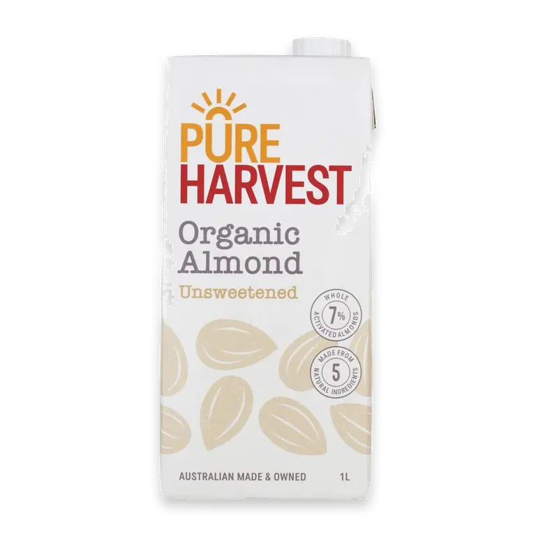 Organic Almond Unsweetened Long Life Milk UH