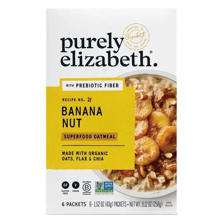 Banana Nut with Prebiotic Fiber Superfood Oatmeal