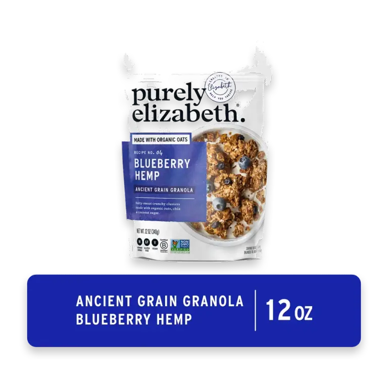 Blueberry Hemp Ancient Grain Granola