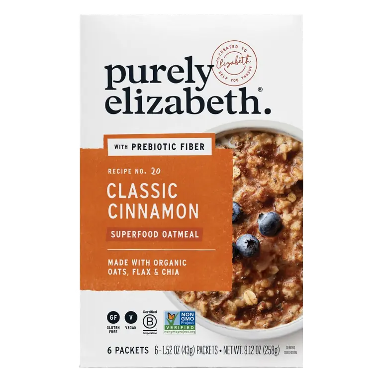 Classic Cinnamon with Prebiotic Fiber Superfood Oatmeal