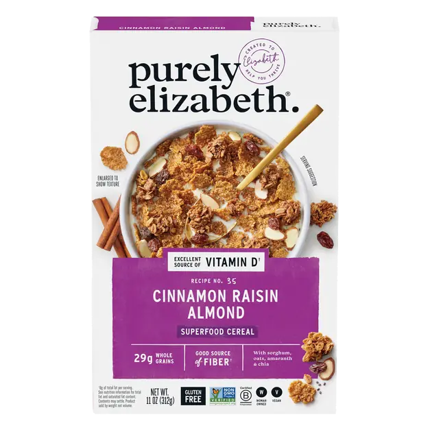 Gluten Free Cinnamon Raisin Almond Superfood Cereal