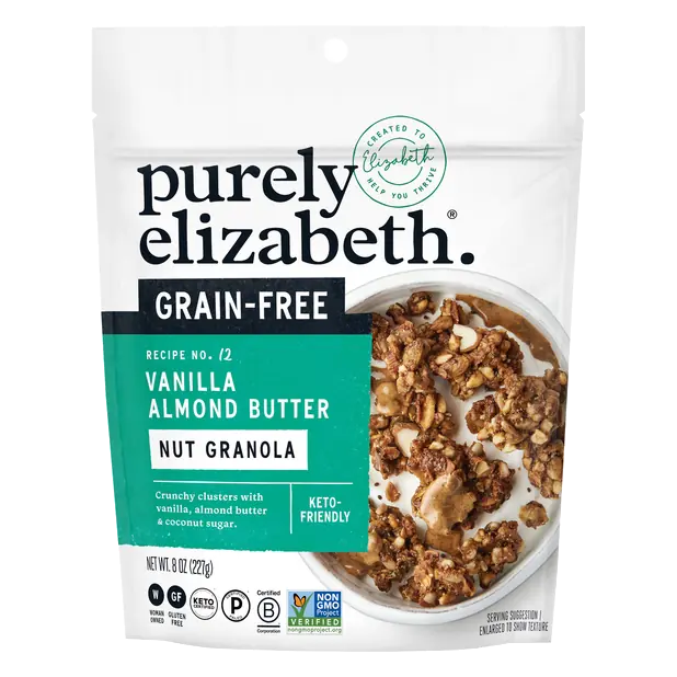 Gluten/Grain Free Keto Vanilla Almond Butter Nut Granola