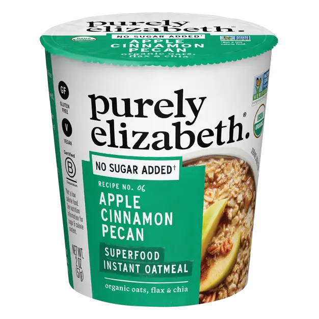 Organic Gluten Free Apple Cinnamon Pecan Oatmeal