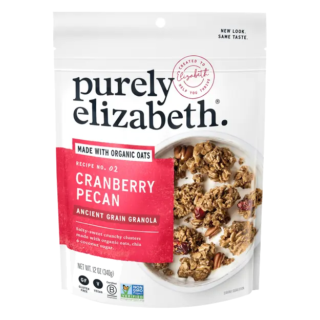 Organic Gluten Free Vegan Cranberry Pecan Granola