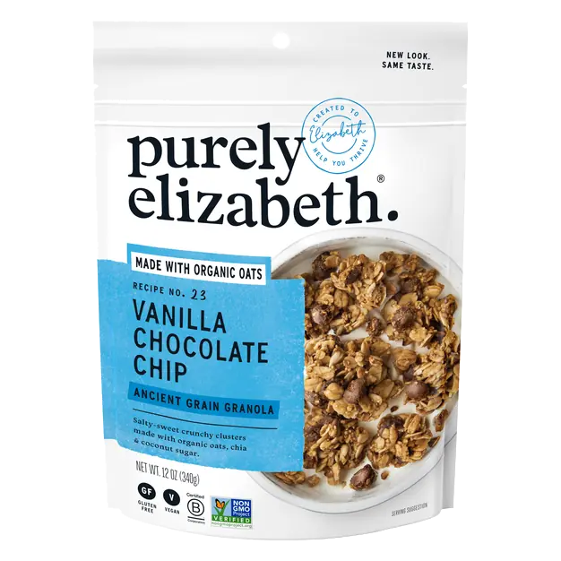 Organic Gluten Free Vegan Vanilla Chocolate Chip Granola