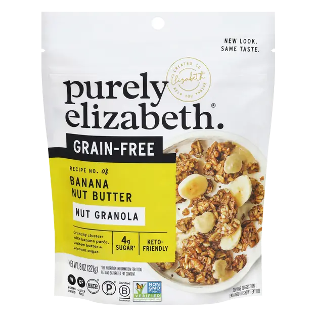 Organic Gluten/Grain Free Keto Banana Nut Butter Granola