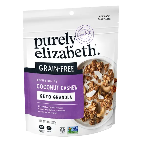 Organic Gluten & Grain Free Keto Coconut Cashew Granola