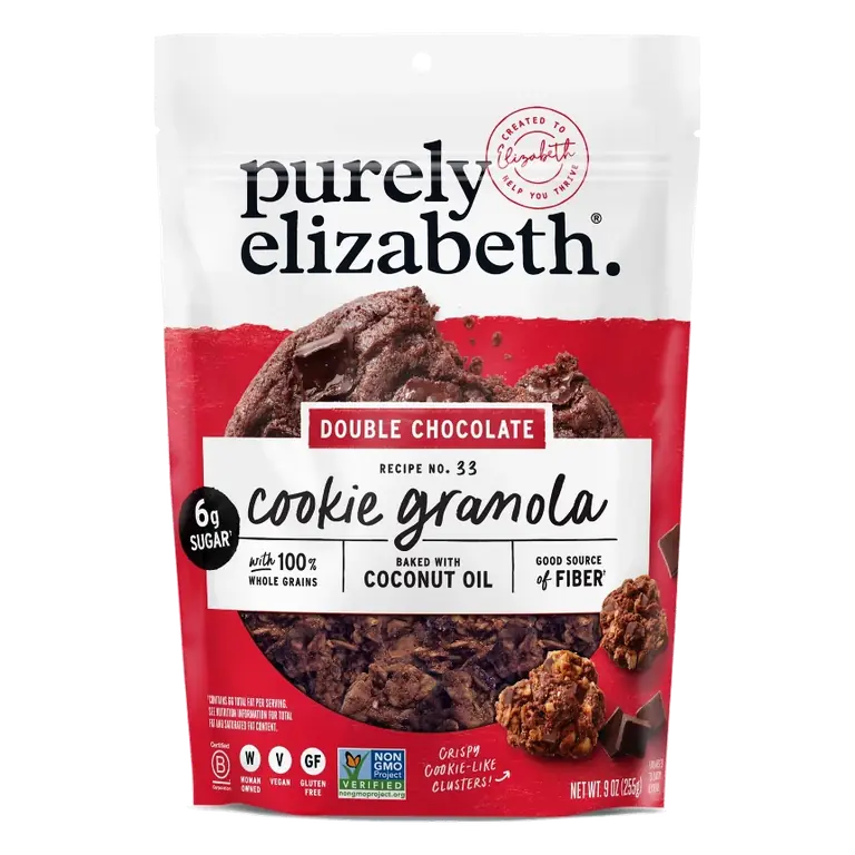 Purely Elizabeth Double Chocolate Cookie Granola, 9oz