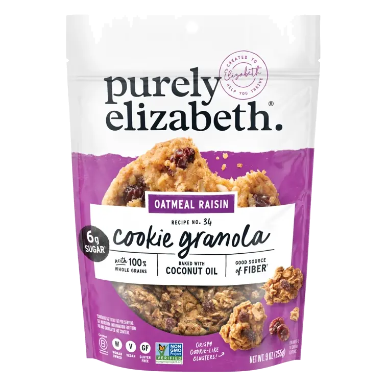 Purely Elizabeth Oatmeal Raisin Cookie Granola, 9oz