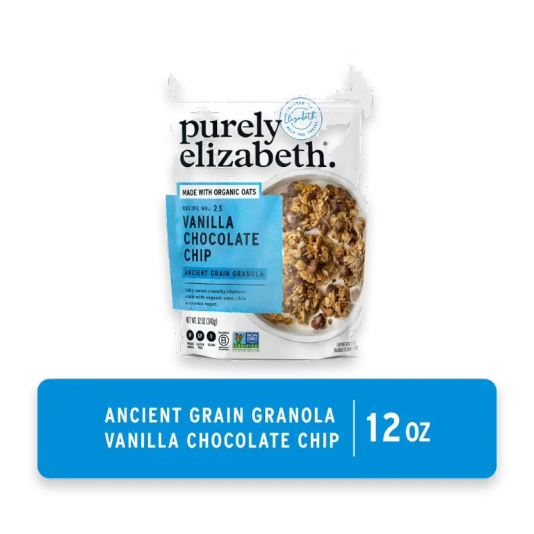 Vanilla Chocolate Chip Gluten Free Ancient Grain Granola 12 oz