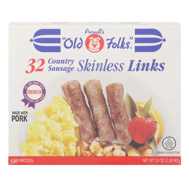 Country Sausage Skinless Links