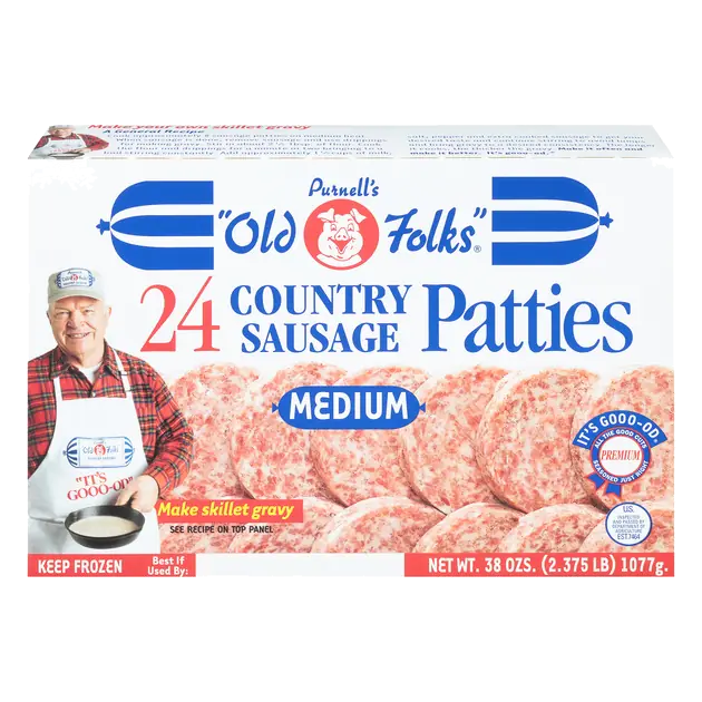 Medium Country Sausage Patties