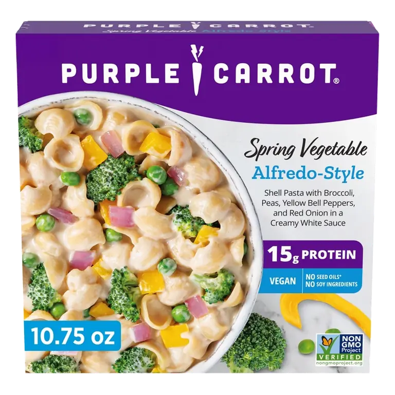 Purple Carrot Spring Vegetables Alfredo Style, 10.75oz