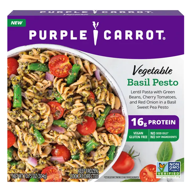 Vegan Gluten Free Vegetable Basil Pesto Bowl Frozen Meal