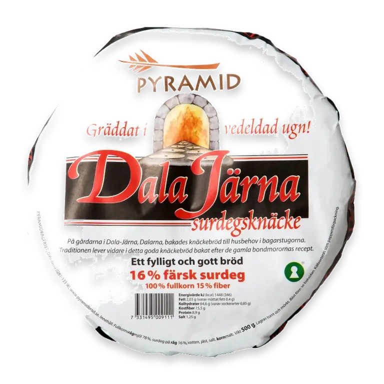 Dala Järna surdegsknäcke 500g Pyramid