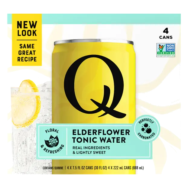 Elderflower Tonic Water - 4 pk