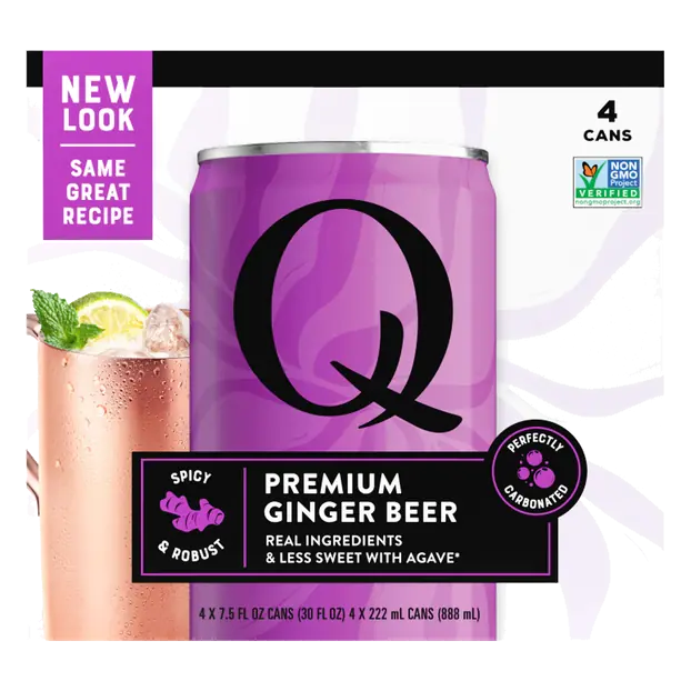 Premium Ginger Beer - 4 pk