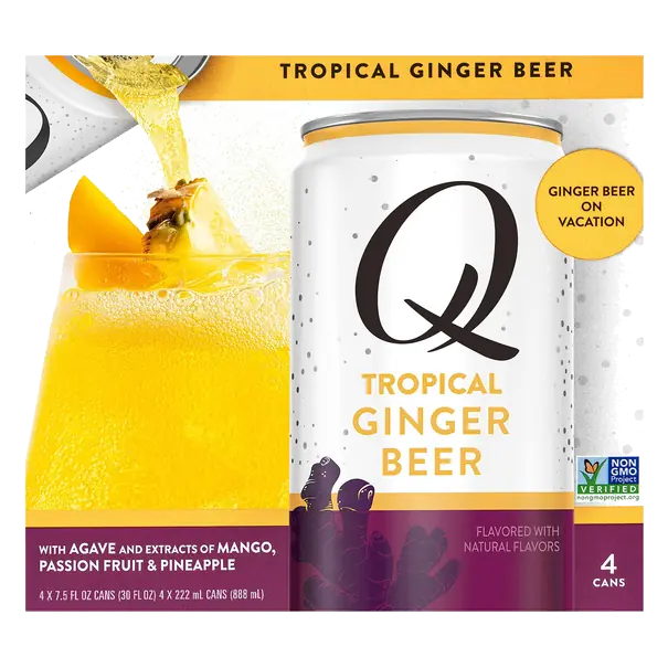Tropical Ginger Beer - 4 pk