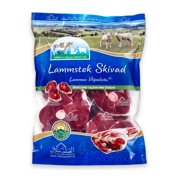 Lammstek Skivad Fryst Nya Zeeland