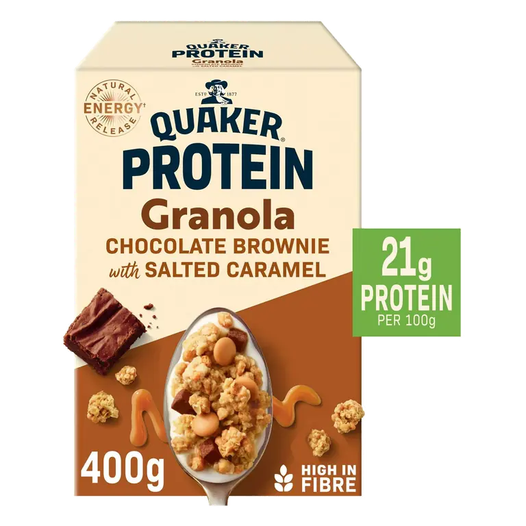 400g Chocolate Brownie & Salted Caramel Protein Granola