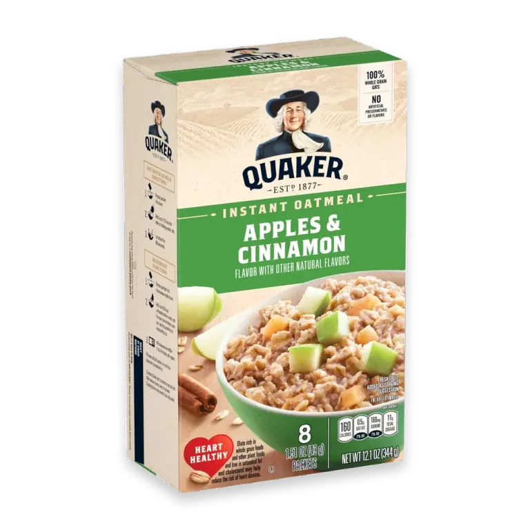 Apple Cinnamon Instant Oatmeal