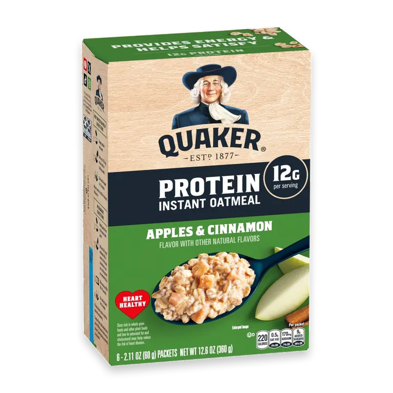 Apple & Cinnamon Protein Instant Oatmeal