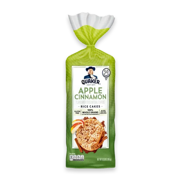 Apple Cinnamon Rice Cakes