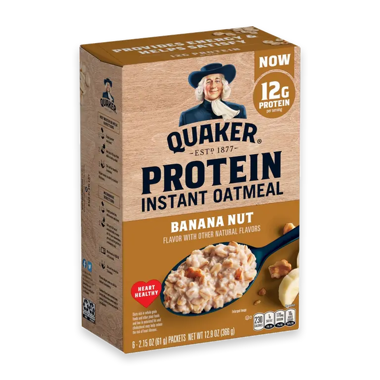 Banana Nut Protein Instant Oatmeal