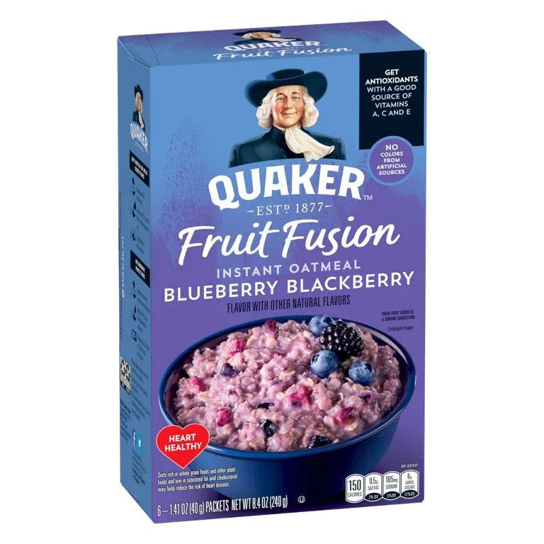 Blueberry Blackberry Instant Oatmeal