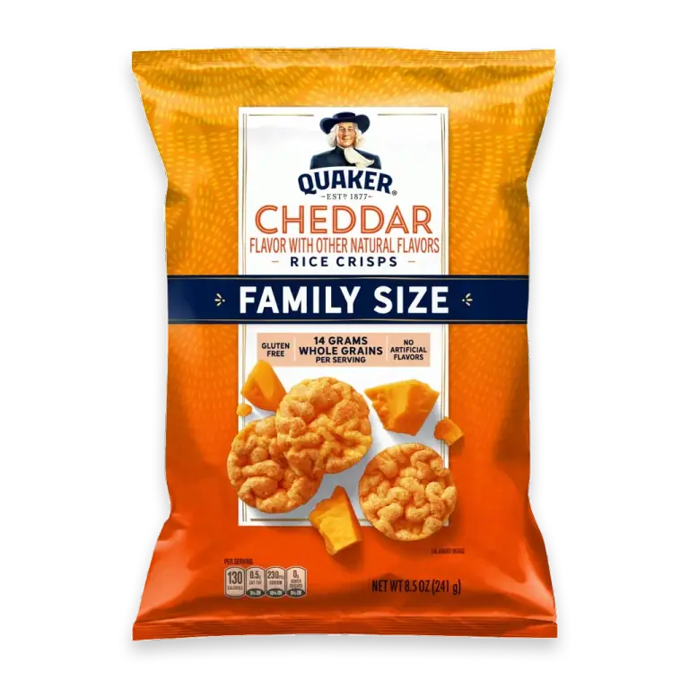 Cheddar Rice Crisps